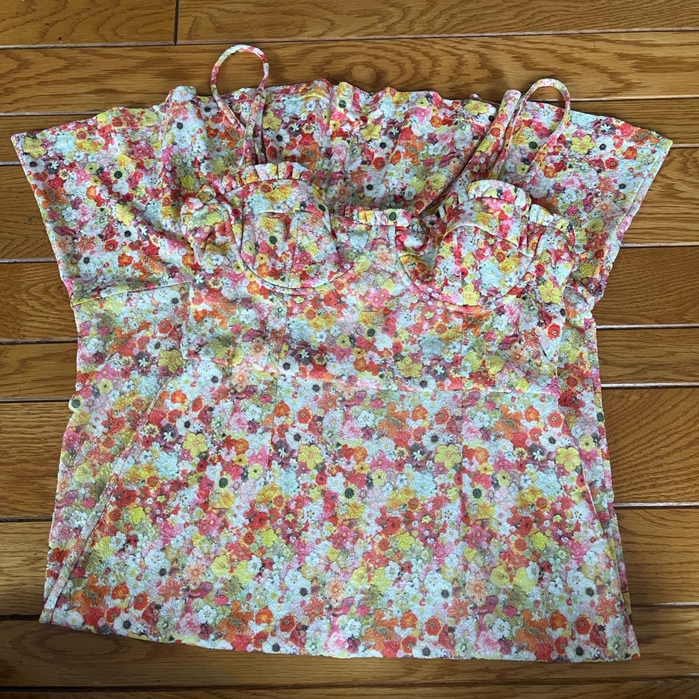 Hutch Vibrant Floral Dress